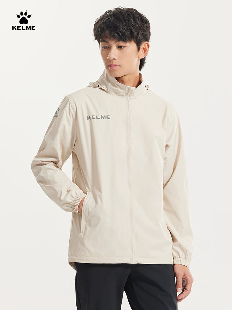 Outdoor Sport Coat - KELME Sportowa wiatrówka męska Letnia wiatroszczelna