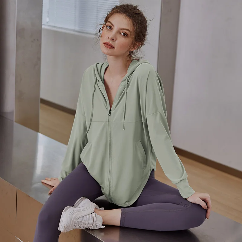 Outdoor Sport Coat - Nowa damska kurtka fitness Oddychająca bluza