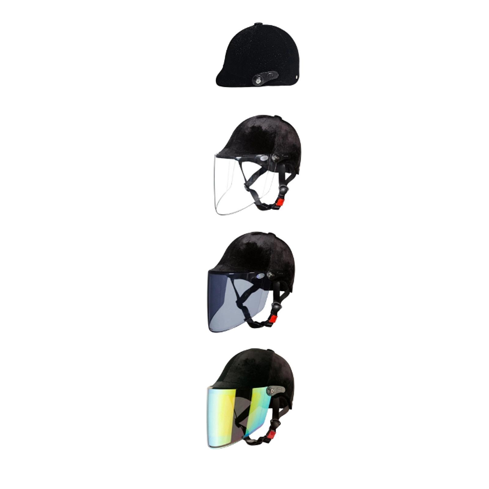 Equestrian Helmet - Kask jeździecki z regulowanym paskiem pod