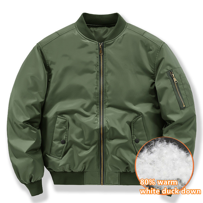 Outdoor Sport Coat - Zimowe ocieplane kurtki męskie krótkie siły