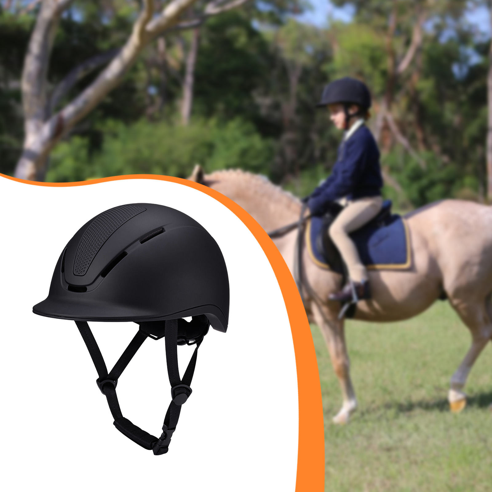 Regulowany kask jeździecki z p – Equestrian Helmet recenzja i cena